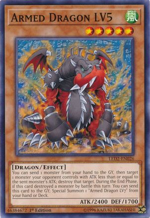 Armed Dragon LV5 (LED2-EN026) - Legendary Duelists: Ancient Millennium 1st Edition