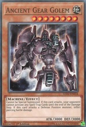 Ancient Gear Golem - LED2-EN034 - Legendary Duelists: Ancient Millennium 1st Edition