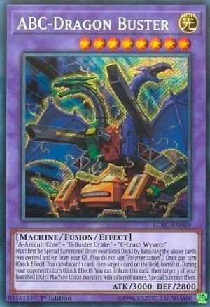 ABC-Dragon Buster (LCKC-EN059) - Legendary Collection Kaiba 1st Edition