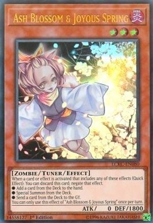 Ash Blossom & Joyous Spring (LCKC-EN080) - Legendary Collection Kaiba 1st Edition