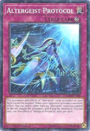 Altergeist Protocol (Starfoil) (SP18-EN048) - Star Pack VRAINS 1st Edition