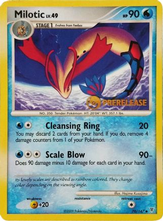 Milotic - 70/147 (Prerelease) 70 - Nintendo Promos