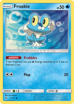 Froakie (21) 21/131 - SM Forbidden Light