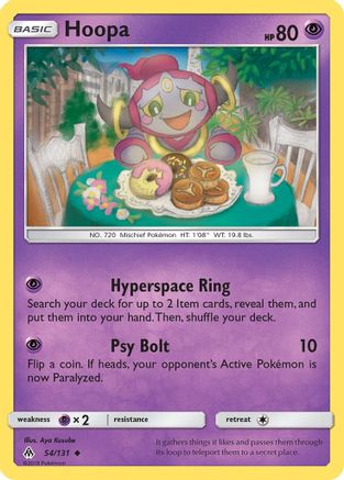 Hoopa 54/131 - SM Forbidden Light