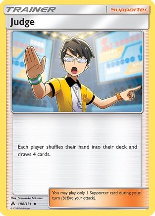 Judge 108/131 - SM Forbidden Light Reverse Holofoil