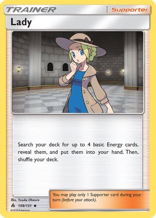 Lady 109/131 - SM Forbidden Light Reverse Holofoil