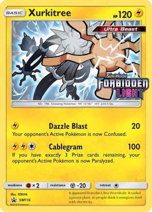 Xurkitree - SM116 (Prerelease) SM116/248 - SM Promos Holofoil