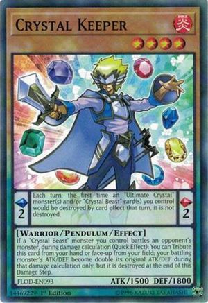 Crystal Keeper (FLOD-EN093) - Flames of Destruction Unlimited