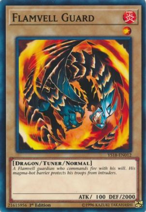 Flamvell Guard (YS18-EN012) - Starter Deck: Codebreaker 1st Edition