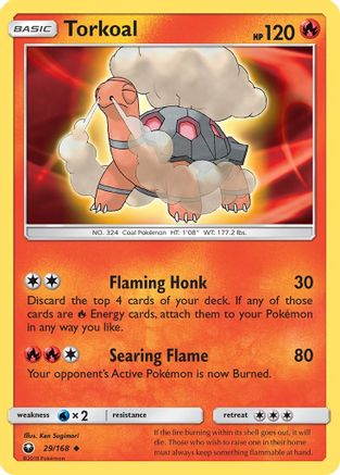 Torkoal 29/168 - SM Celestial Storm