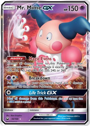 Mr. Mime GX 56/168 - SM Celestial Storm Holofoil