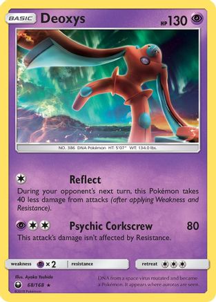 Deoxys (68) 68/168 - SM Celestial Storm Reverse Holofoil