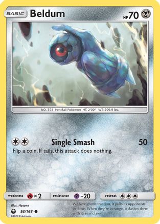 Beldum (93) 93/168 - SM Celestial Storm