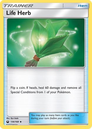 Life Herb 136/168 - SM Celestial Storm Reverse Holofoil