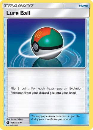 Lure Ball 138/168 - SM Celestial Storm Reverse Holofoil