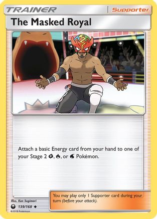 The Masked Royal 139/168 - SM Celestial Storm