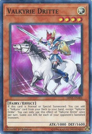 Valkyrie Dritte (SHVA-EN001) - Shadows in Valhalla 1st Edition