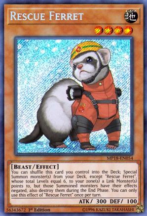 Rescue Ferret (MP18-EN054) - 2018 Mega-Tins Mega Pack 1st Edition
