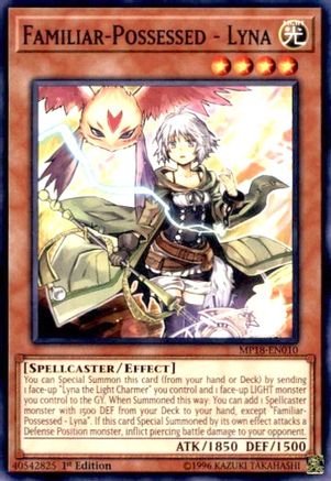 Familiar-Possessed - Lyna (MP18-EN010) - 2018 Mega-Tins Mega Pack 1st Edition