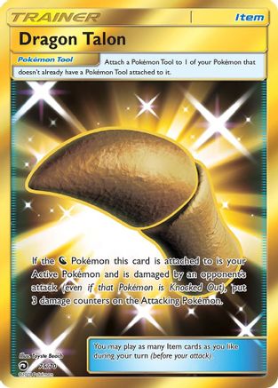 Dragon Talon (Secret) 75/70 - Dragon Majesty Holofoil