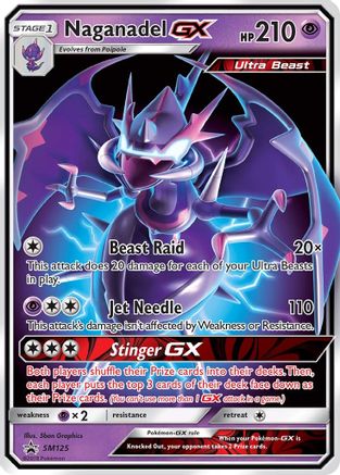 Naganadel-GX SM125/248 - SM Black Star Promos Holofoil