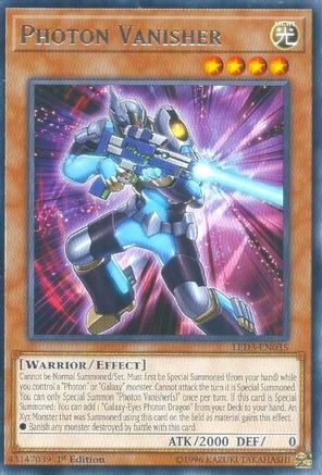 Photon Vanisher (LED3-EN035) - Legendary Duelists: White Dragon Abyss 1st Edition