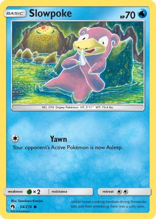 Slowpoke 54/214 - SM Lost Thunder
