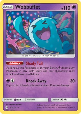 Wobbuffet 93/214 - SM Lost Thunder