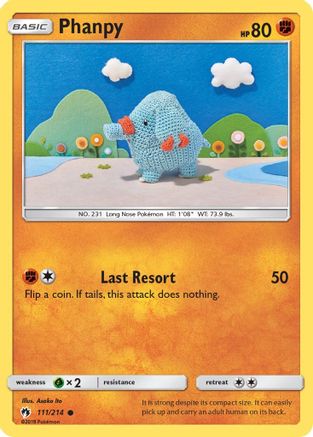 Phanpy 111/214 - SM Lost Thunder