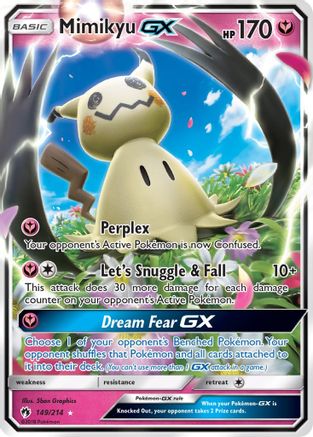 Mimikyu GX 149/214 - SM Lost Thunder Holofoil