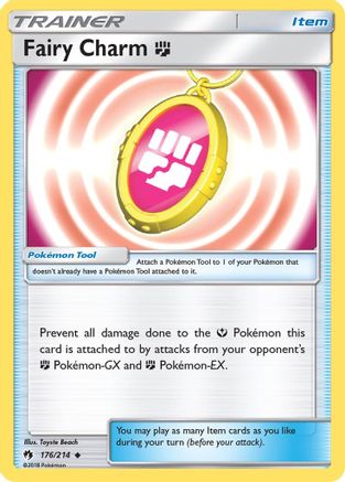 Fairy Charm F 176/214 - SM Lost Thunder Reverse Holofoil