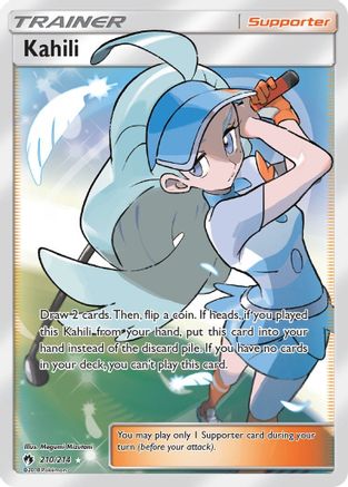 Kahili (Full Art) 210/214 - SM Lost Thunder Holofoil