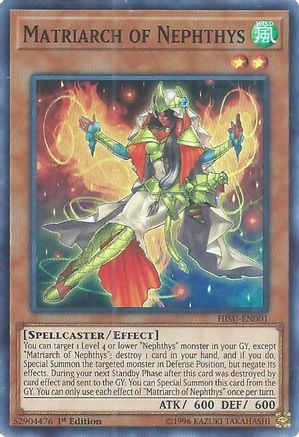 Matriarch of Nephthys (HISU-EN001) - Hidden Summoners 1st Edition