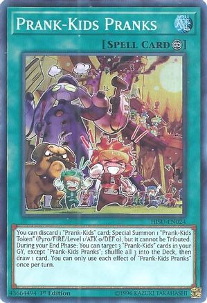 Prank-Kids Pranks (HISU-EN024) - Hidden Summoners 1st Edition