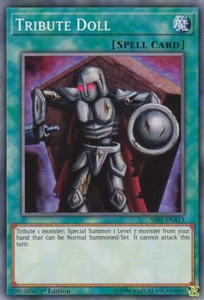 Tribute Doll (SS01-ENA13) - Speed Duel Decks: Destiny Masters 1st Edition