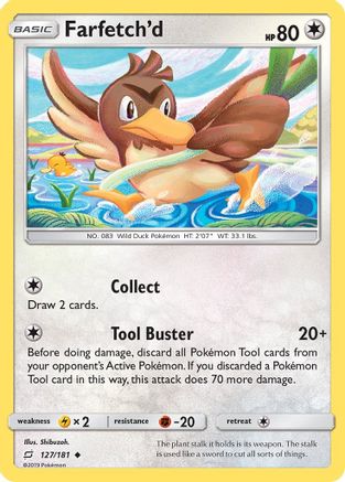 Farfetch'd 127/181 - SM Team Up Reverse Holofoil