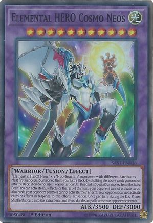 Elemental HERO Cosmo Neos (SAST-EN036) - Savage Strike Unlimited