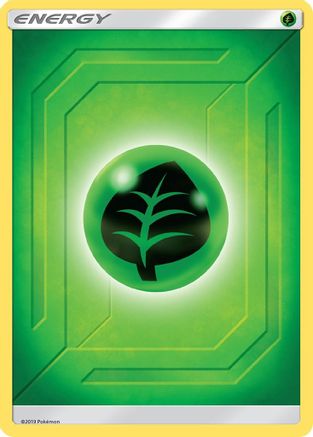 Grass Energy (2019 Unnumbered) - SM Team Up Reverse Holofoil