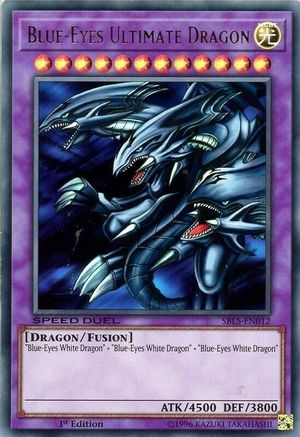 Blue-Eyes Ultimate Dragon (SBLS-EN012) - Speed Duel: Arena of Lost Souls 1st Edition