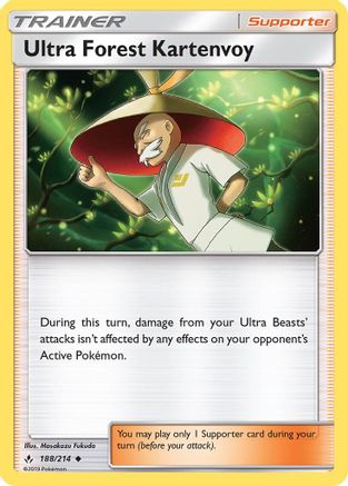 Ultra Forest Kartenvoy 188/214 - SM Unbroken Bonds Reverse Holofoil