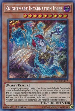 Knightmare Incarnation Idlee (DANE-EN017) - Dark Neostorm 1st Edition
