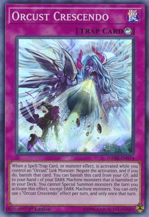 Orcust Crescendo (DANE-EN074) - Dark Neostorm 1st Edition