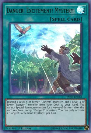 Danger! Excitement! Mystery! (DANE-EN083) - Dark Neostorm 1st Edition