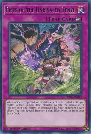 Fists of the Unrivaled Tenyi - RIRA-EN072 - Rising Rampage Unlimited
