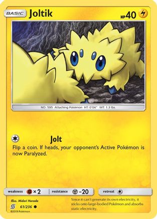 Joltik 61/236 - SM Unified Minds Reverse Holofoil