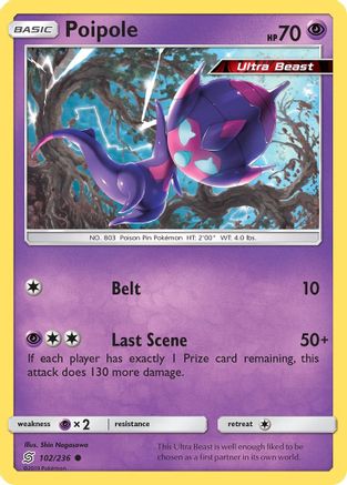 Poipole 102/236 - SM Unified Minds