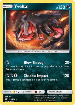 Yveltal 139/236 - SM Unified Minds Reverse Holofoil