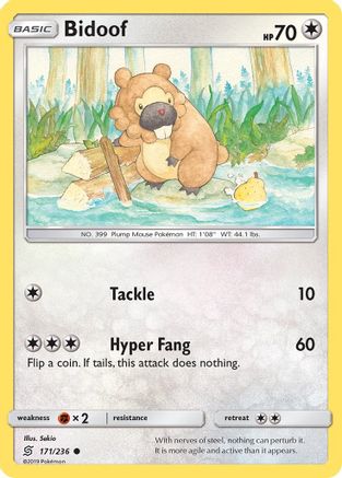 Bidoof 171/236 - SM Unified Minds