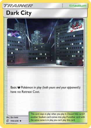 Dark City 193/236 - SM Unified Minds Reverse Holofoil