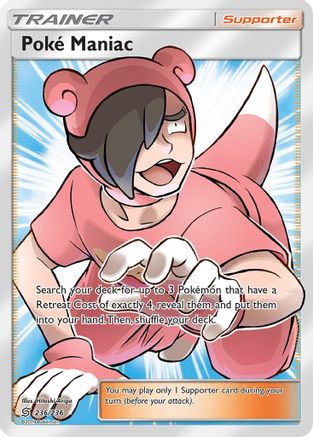 Poke Maniac (Full Art) 236/236 - SM Unified Minds Holofoil